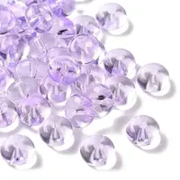 Baking Painted Transparent Glass Beads