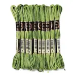 10 Skeins 6-Ply Polyester Embroidery Floss