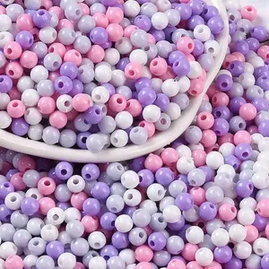 Opaque Acrylic Beads