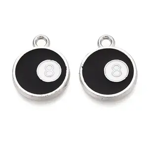 Alloy Enamel Pendants