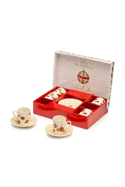 Sada šálků a podšálků pro 6 osob Palais Royal 100 ml 12 částí více barev