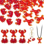 16Pcs 2 Styles Handmade Lampwork Beads