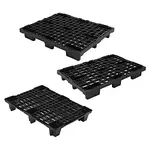 Plastové palety 1200 x 800 x 155 mm, zatížení 1500kg, hmotnost 5,6kg | RAJA