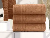 Osuška Comfort Maxi 100x200 cm hnědá, 100% bavlna