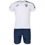 Joma FED. FUTBOL RUMANÍA TRAINING JUNIOR SET Dětský tréninkový set na fotbal, bílá, velikost XXS