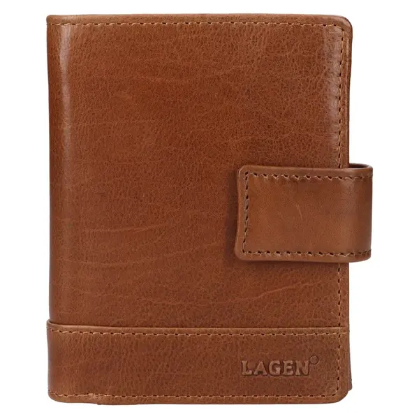 Pánska kožená peňaženka Lagen Larsson - hnedá