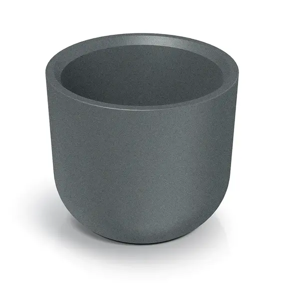 Ethick Květináč MOLTA ROUND HIGH 60 cm, světlý granit