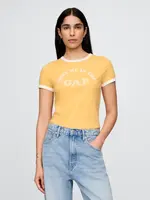 GAP Dámské Crop tričko s logem 749366-00 Velikost: M