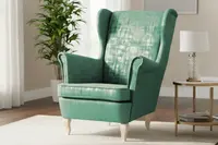 Křeslo Bresso - látka Mafera látka: Mafera 28 - zelená