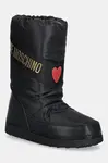 Sněhule Love Moschino černá barva, JA24032G0NISY000