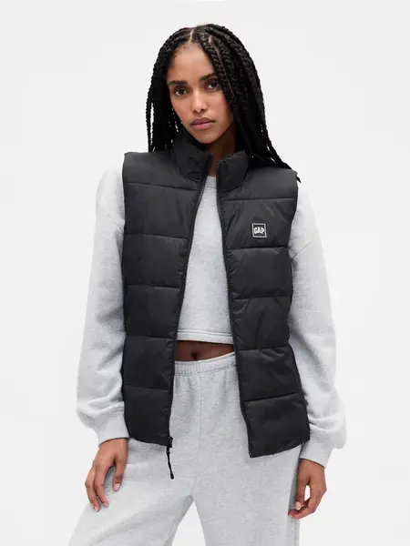 GAP Dámská Prošívaná nepromokavá vesta ColdControl 791282-02 Velikost: XS