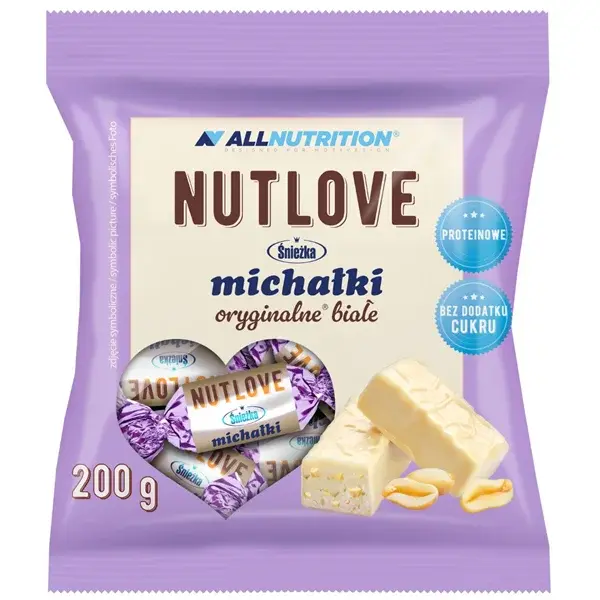 Nutlove Michałki Bílé Proteinové