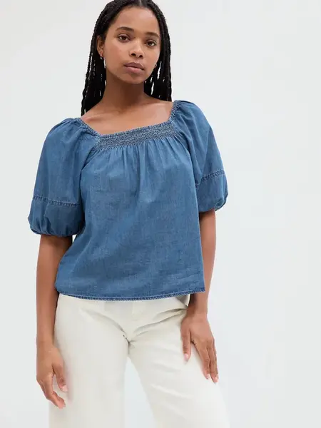 GAP Dámské Džínový top 658442-00 Velikost: XXS