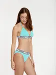 VIVID Bikinový top  vodová / čierna / biela