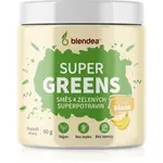 Blendea Supergreens prášok na prípravu nápoja na detoxikáciu Banana 90 g