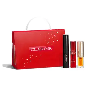 Clarins MAKE UP TRIO RECRUITMENT HOLIDAY SEASON nezbytné kosmetické produkty pro výrazné oči a krásně zvýrazněné rty
