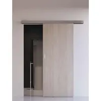 Posuvný systém na stenu DRE pre dvere 80 cm, hliník, POSUVSPA80