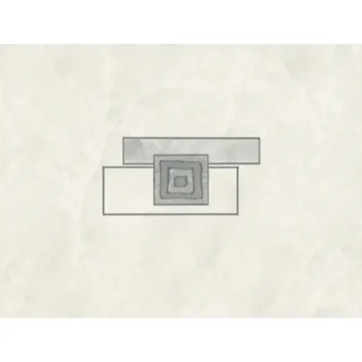 Dekor Multi Laura šedá 25x33 cm lesk WITKB088.1