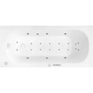 Masážna vaňa SIKO Mika 170x70 cm LUXUS akrylát ľavá SIKOHMLMIKA170L