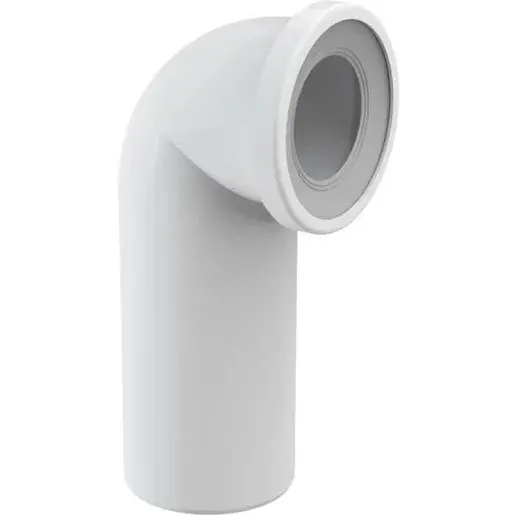 WC dopojenie koleno 90° biele KK90000