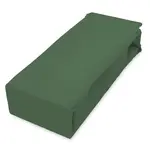 Plachta jersey s gumičkou 160x200 zelená