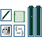 Súprava  bránky 1 x 1,2 m WGFUR-T000376 pravá