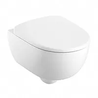 Závesná WC misa Selnova compakt s doskou volne padajúca