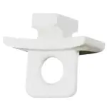 Otočný zámok PVC pre  koľajnice na záclony 10 ks