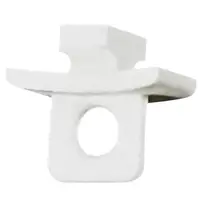 Otočný zámok PVC pre  koľajnice na záclony 10 ks