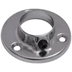 Vešiaková rozeta okrúhla chróm 2 ks