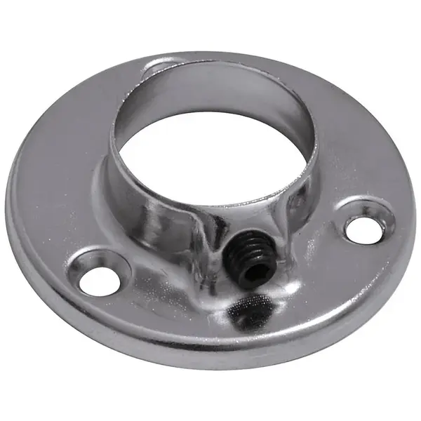 Vešiaková rozeta okrúhla chróm 2 ks