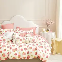 Povlečení z bavlněného saténu ALBS-M0017B 140x200 cm Lasher