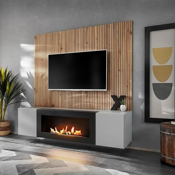 Obývacia stena Xari Pgas Xr L2-K Perla Gray/Artisan