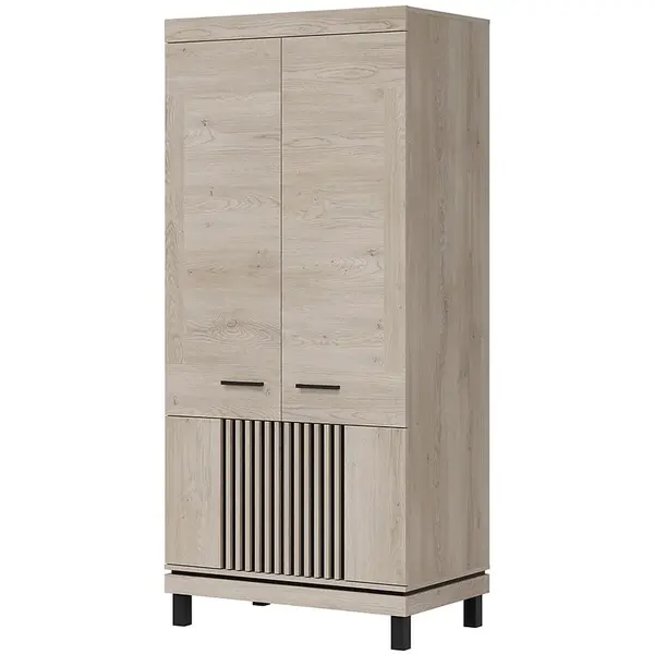 Skriňa Mati Mi10 Dub Cremona/čierna