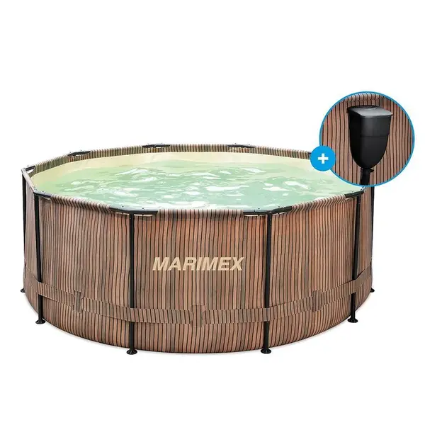 Bazén Florida 3,05x0,91 m TEAK so zabudovaným skimmerom