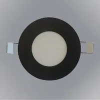 LED podhledové svítidlo CIRCLE 12W 4200K KULATÝ ČERNÝ