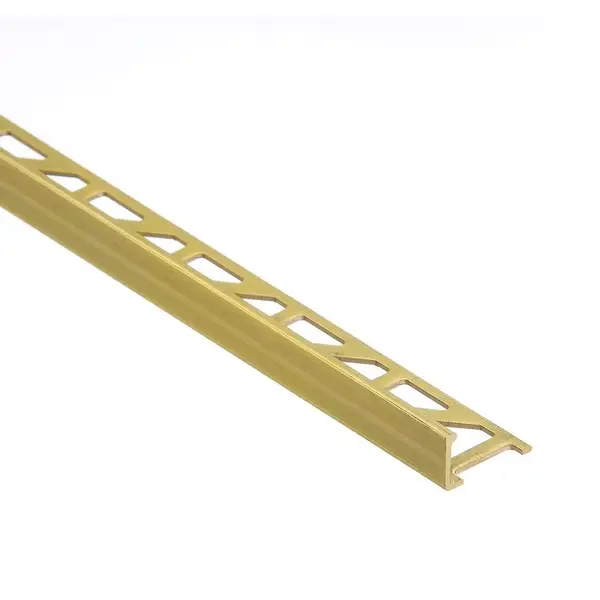 Rohová lišta L mosadz 10/250