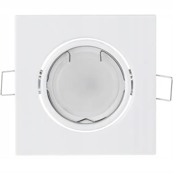 Podhľadové bodové svietidlo pohyblivé  Pictor štvorcové biele