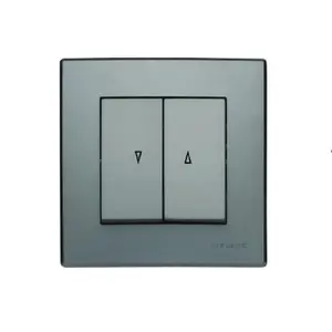 ŁP-7L Žalúziový vypínač inox