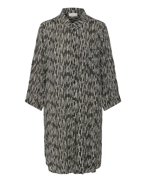 Kaffe Blúzka 'Jessi'  čierna / šedobiela