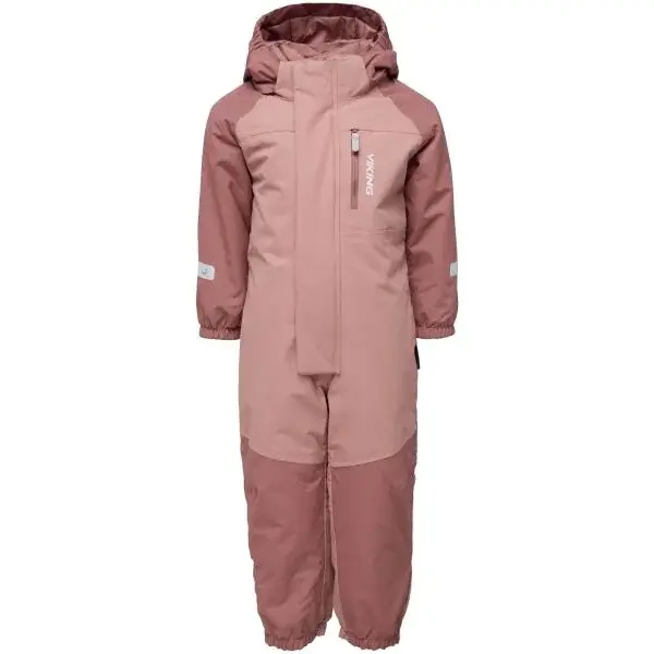 VIKING BY NORWAY TOASTY WINTER THERMAL OVERALL Dětský zimní overal, růžová, velikost