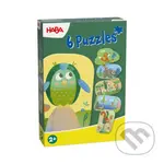 Lesné zvieratká 6 ks - puzzle z kategorie Maxi dílky