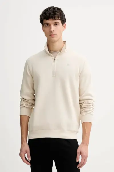 Mikina G-Star Premium core pánská, černá barva, hladká, D26459-C235