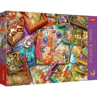 Trefl Puzzle 1000 Premium Plus Quality Tea Time Novinářský stůl