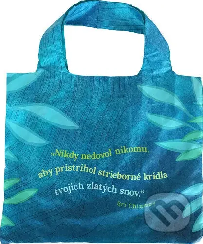 Taška nákupná skladacia "Nikdy nedovoľ nikomu"