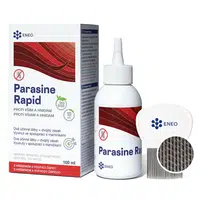ENEO Parasine Rapid 100 ml + speciální hřeben + čepice