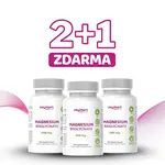 Vegmart Magnézium Bisglycinát 500 mg, 180 kapsúl (3-balenie)