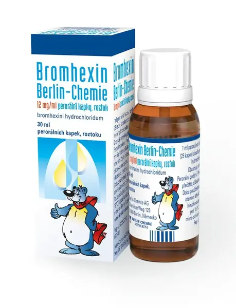 Bromhexin bc 12 Berlin-Chemie kapky 30 ml