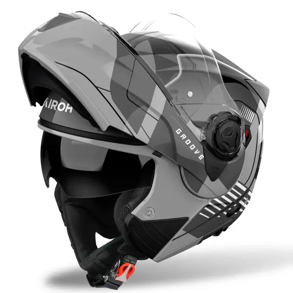 Výklopná přilba AIROH SPECKTRE Groove P/J šedá lesklá S (55-56)