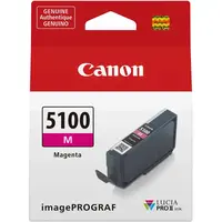 Canon PFI-5100 M 6954C001 purpurová (magenta) originální cartridge